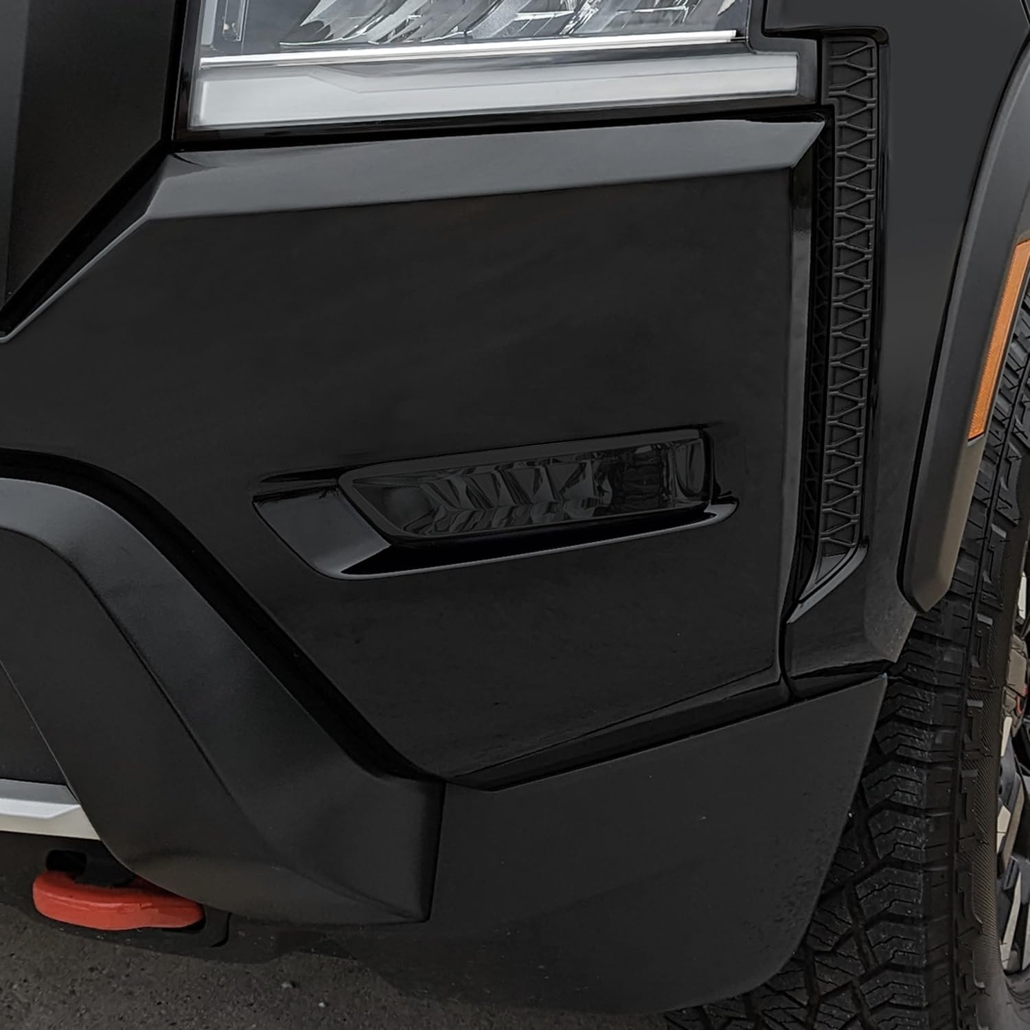 SlickMod PreCut Vinyl Smoke Tint for 2022-2025 Nissan Frontier Foglight (Light Smoke)