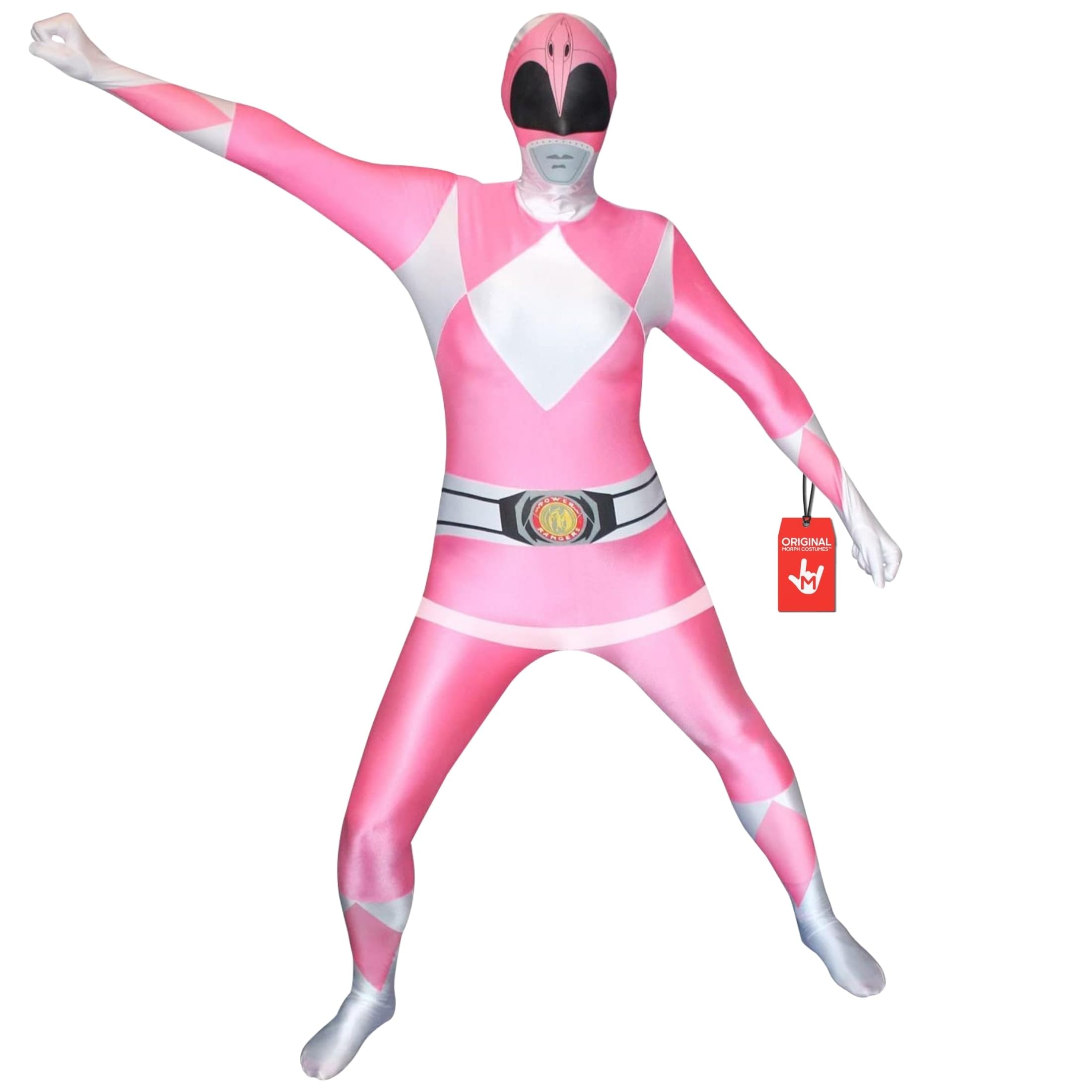 Pink Power Ranger Costume Adult Men, Power Ranger Costume Adult, Funny Costumes for Adults