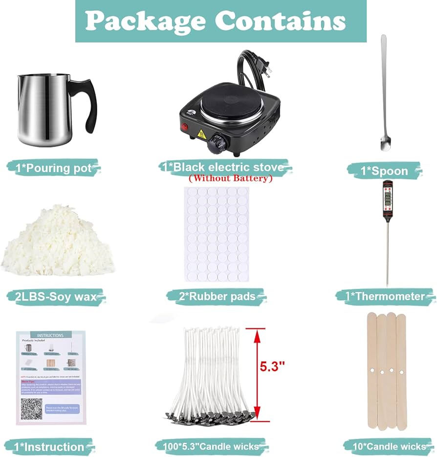 Amazon.co.jp: ソイワックスキャンドル作りキット用品 DIYアート Amazon.co.jp: ソイワックスキャンドル作りキット用品 DIYアート