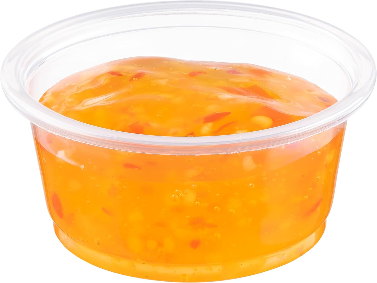 ESKAY PRODUCTS Plastic Portion Cups No Lids, Condiment Cup, Jello Shot, Souffle Portion, Sampling Cup, Cups (No Lids) (Clear, 2oz 100 Cups)