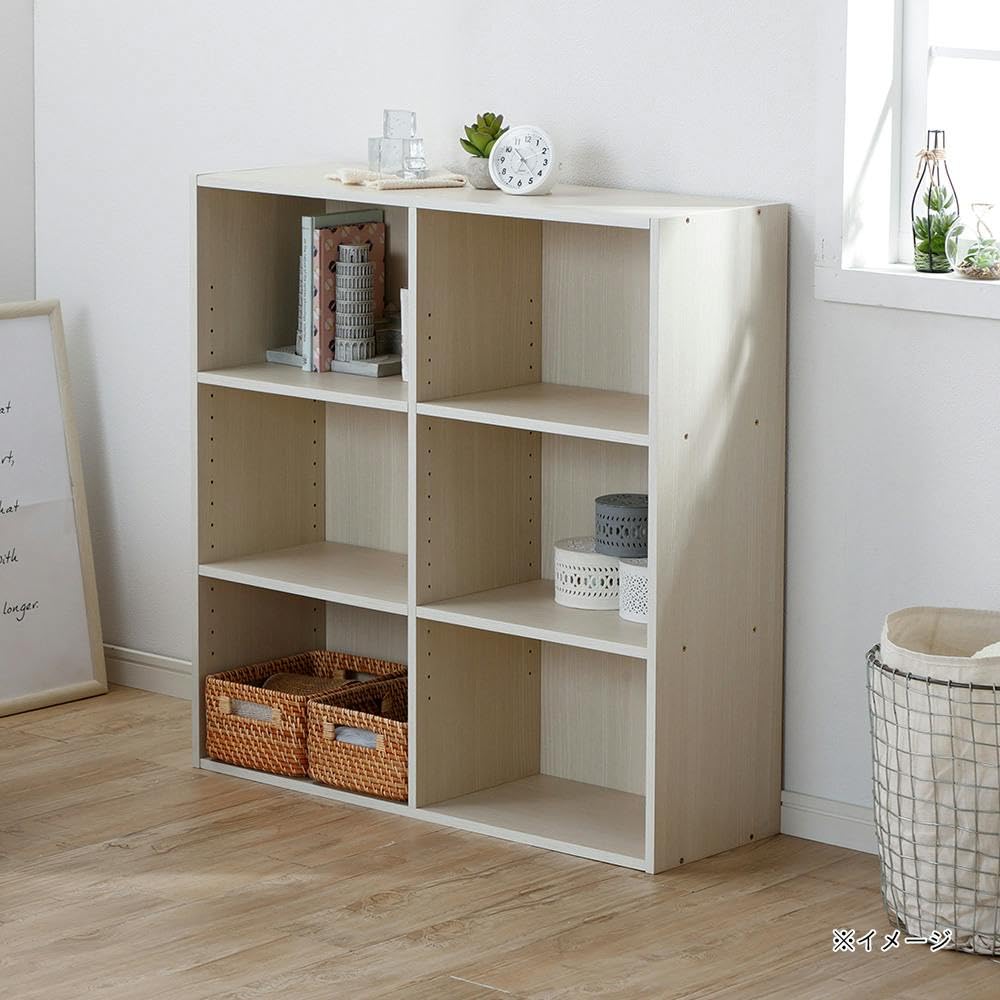 Amazon｜カインズ(CAINZ) 可動棚収納ボックス SH42 ダブル ホワイト