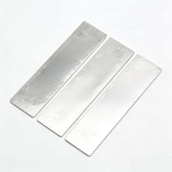 High Purity Indium Metal in 99.995%, Indium Sheet Foil Wire Granule Block Ring for Laboratory Research, Electronics and Material Testing (Indium Sheet, 0.03 * 50 * 50mm)