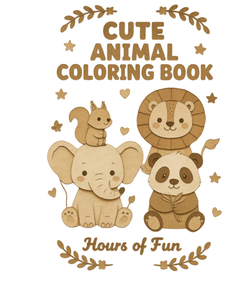 Cute Critters Coloring Book
