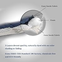 Vista 4 de Fundas de cojín impermeables para sillón reclinable, funda antideslizante para sofá de 1, 2, 3, 4 plazas, funda protectora para gatos y perros, Negro