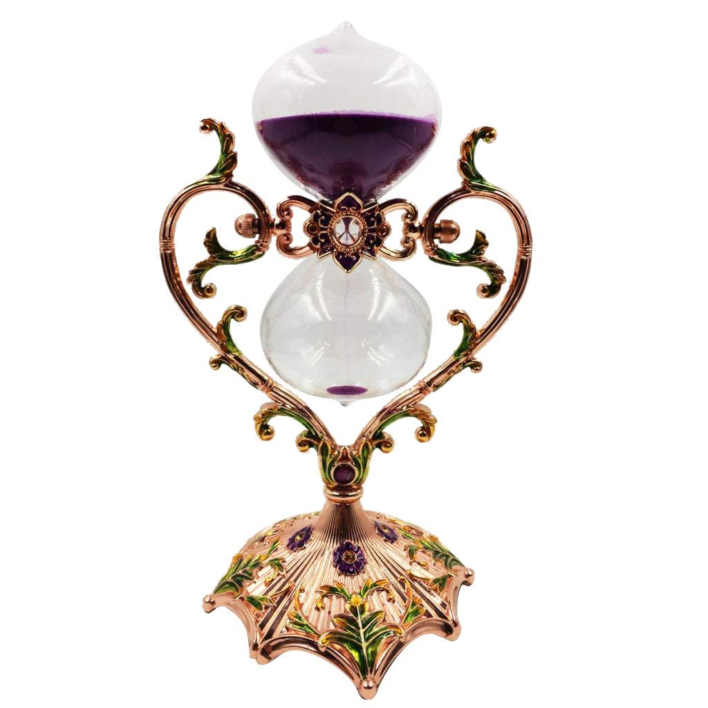 Sanduhr 30 Minuten Timer Hourglass Sand Timer Kreatives Geschenk Kinder Violet Doré