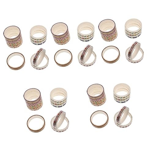 EXCEART 50 Rolls Hot Stamping Washi Tape Notebook Tapes Washi Paper Tape Crafting Tape Stickers Labels Kawaii Washi Paper Stickers Decorative Washi