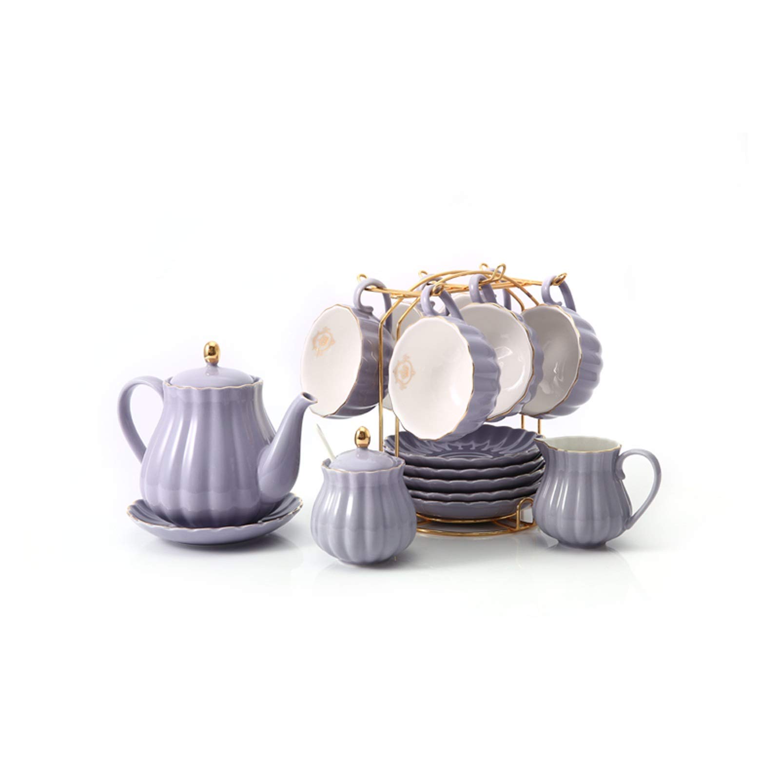 Cukier miska ceramiczne cukiernice i dzbanek na mleko połączenie domowe naczynia do kawy akcesoria cukier miska ze spiczastym ustem dzbanek na mleko cukier / pojemnik na cukier (kolor: Beżowy)