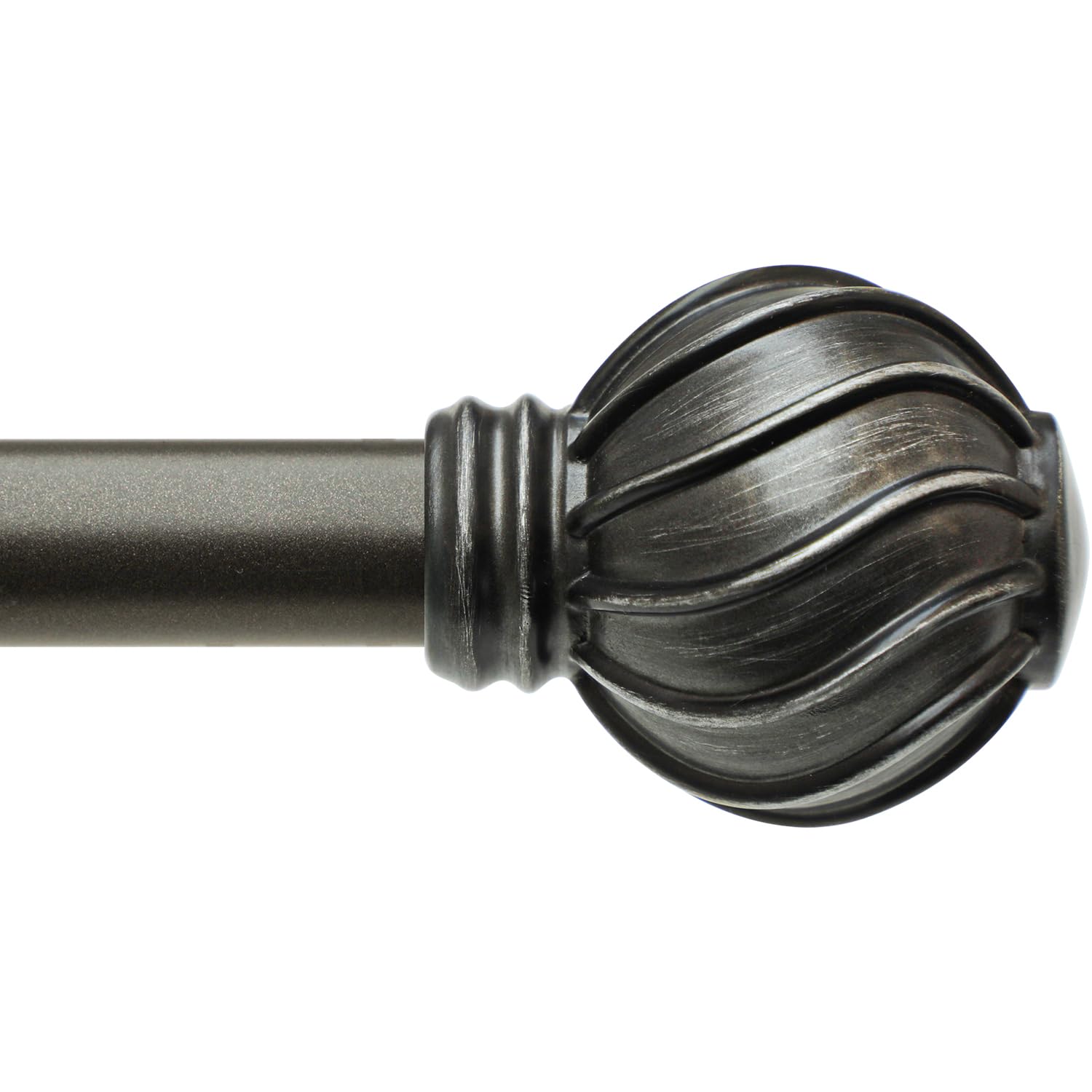 Brown Curtain Rods - Adjustable Length & Heavy Duty -10 Brown Curtain Rods - Adjustable Length & Heavy Duty -10