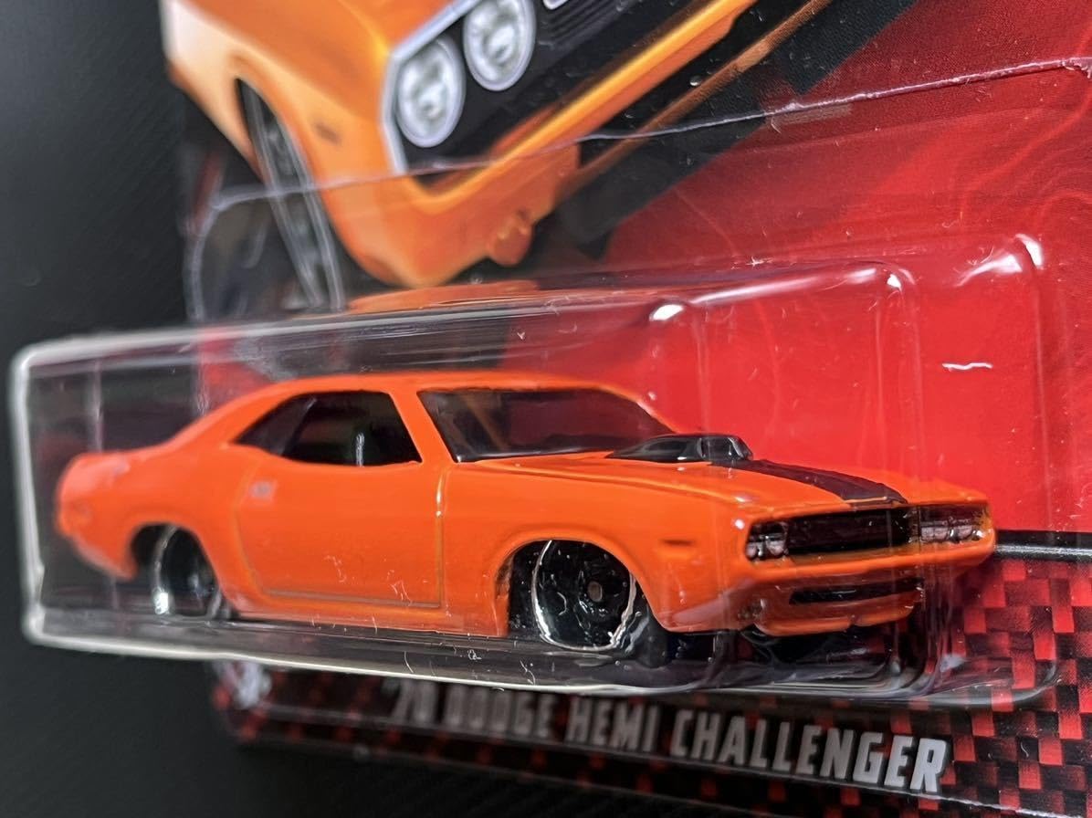 ダッジ　希少限定カラーセット Amazon.co.jp: ワイルドスピード '70 DODGE HEMI CHALLENGER
