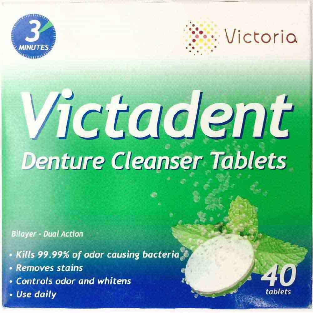 Victadent Denture Cleanser Tablets 40's