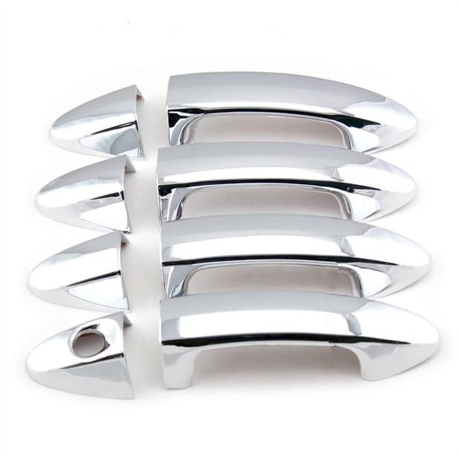 Fahbstr 1 Exterior Door Handle Cover For Fiesta Ecosport 2013-2020 Carmilla 8Pcs/Set Abs Chrome Door Handle Cover(1)