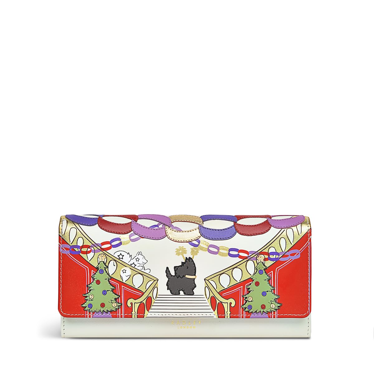 London Picture - Party Pals - Large Flapover Wallet