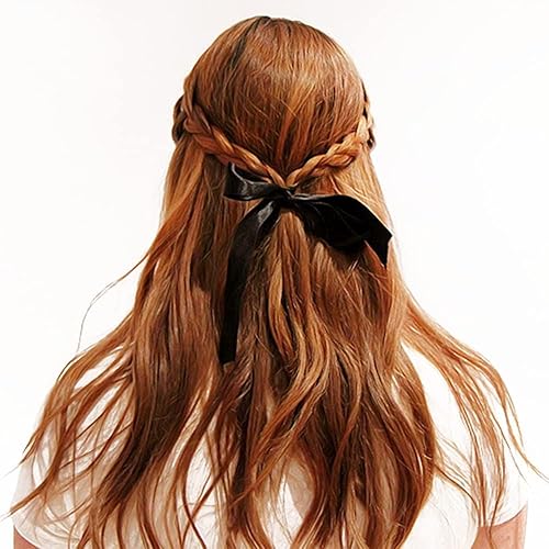 Miniatura 3 de Cinta de satén de 1-12 pulgadas de ancho x 100 yardas, cinta negra perfecta para manualidades, lazos, envoltura de regalos, ramo de flores, día de