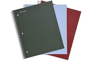Mintra Office 2 Subject Notebook - 3-Pack