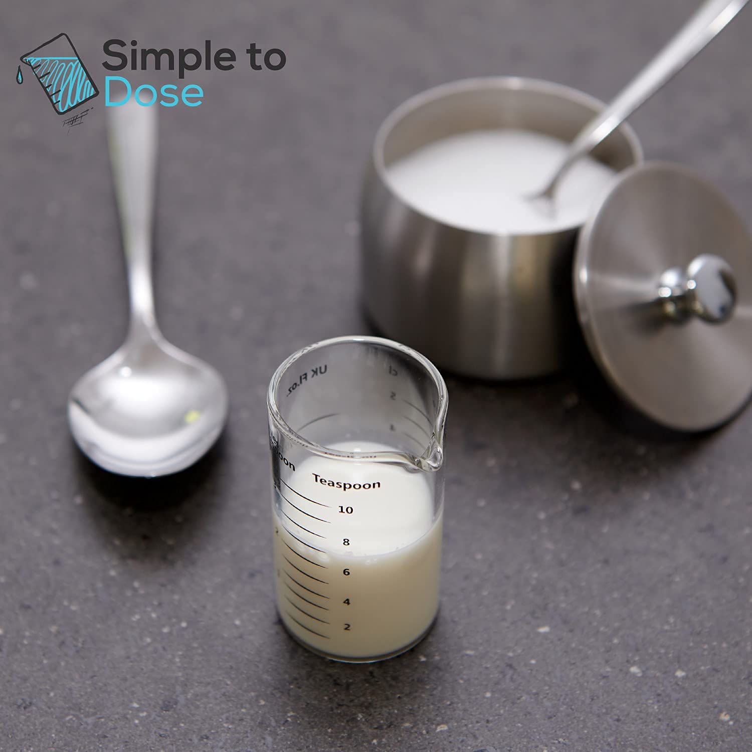 Taza medidora de vidrio con pico - 3 piezas - Resistente al calor y apto para microondas – Diferentes unidades de medida - Perfecto para hornear, cocinar y mezclar