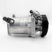 Vista 2 de YL nuevo compresor de CA para Nissan Versa AC Auto Compresor De A/C portátil 92600-CJ63A 92600-CJ63D 92600-CJ67A 01CL086 1CL086 72060 A42011A2900501