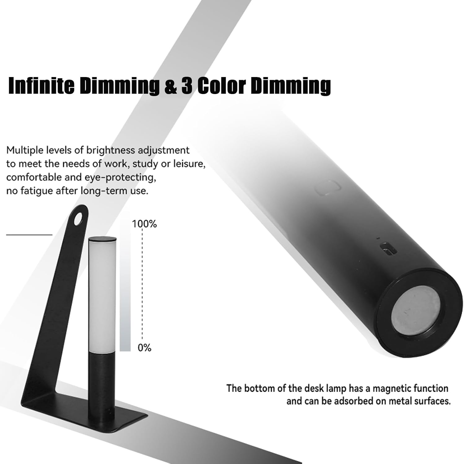 Table Lamp for Bedroom,Portable 3 Way Dimmable Desk Lamp 1800mah Rechargeable Small Lamp Led Touch Night Lamps for Night Stands, Living Room, Office&Baby Nursery