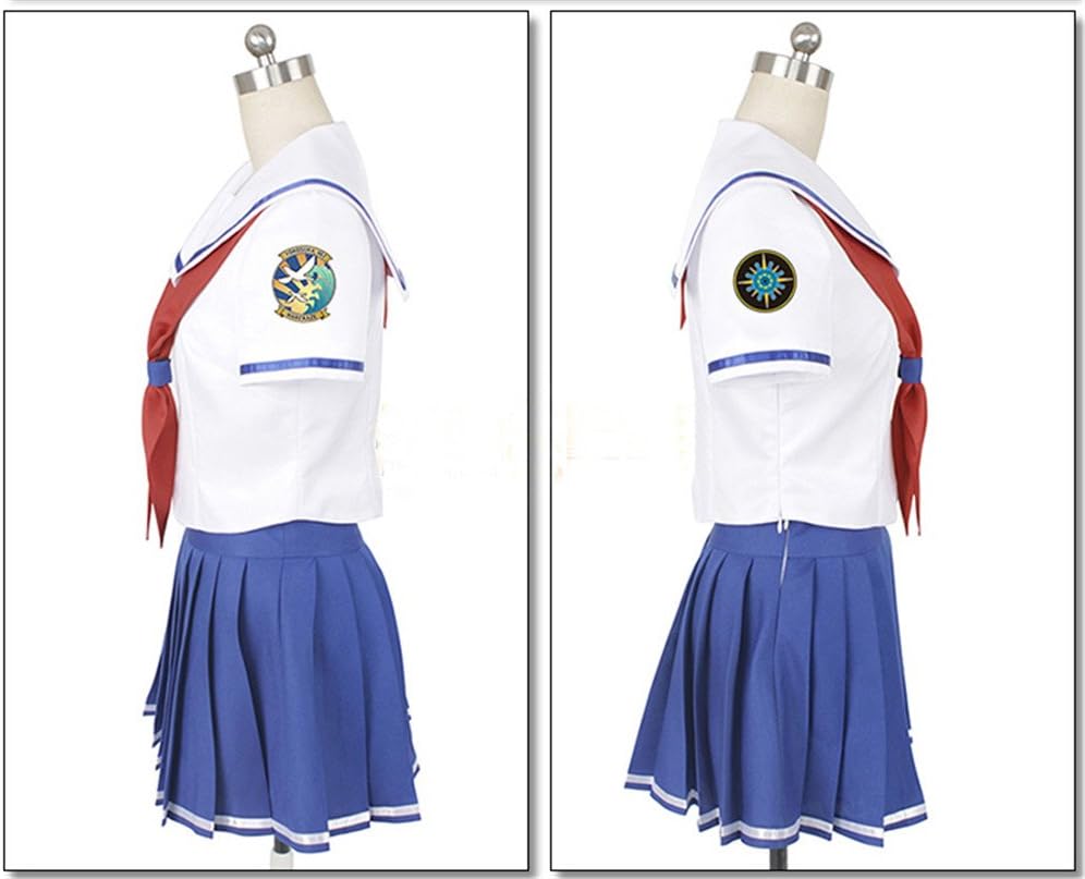 Amazon はいふり ハイスクール フリート 岬 明乃 セーラー服 制服 コスプレ衣装 コスチューム 男性 M コスプレ 仮装 通販