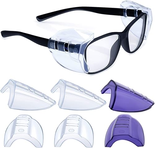 Protectores laterales para lentes, protectores laterales deslizantes, tamaño L se adapta a medianos a grandes, tamaño M para marcos de lentes disponible en Yaxa El Salvador