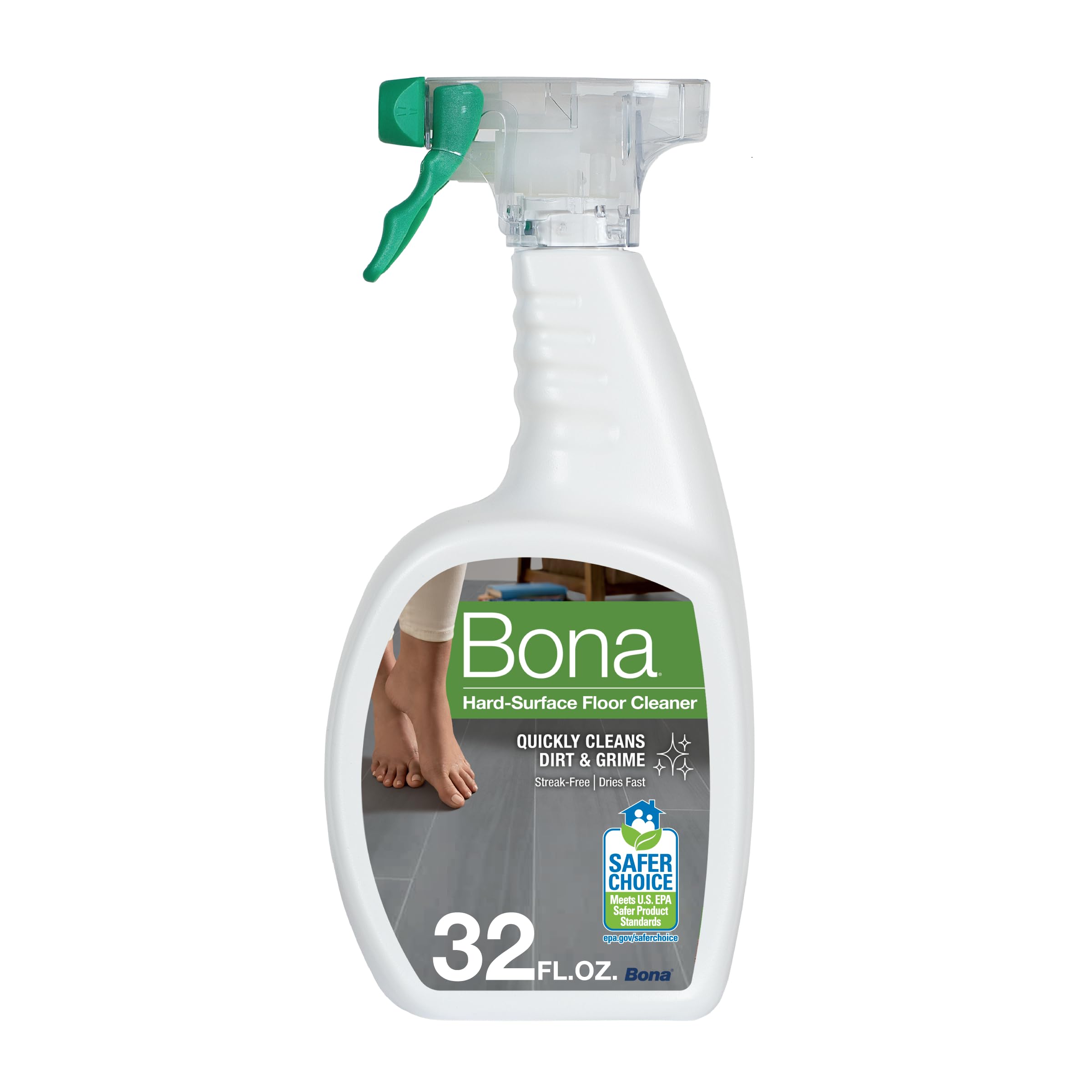 Bona Multi-Surface Floor Cleaner Spray - 32 fl oz - Unscented - Refillable