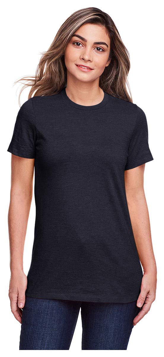 Gildan Ladies Softstyle CVC T-Shirt, Navy Mist, XX-Large
