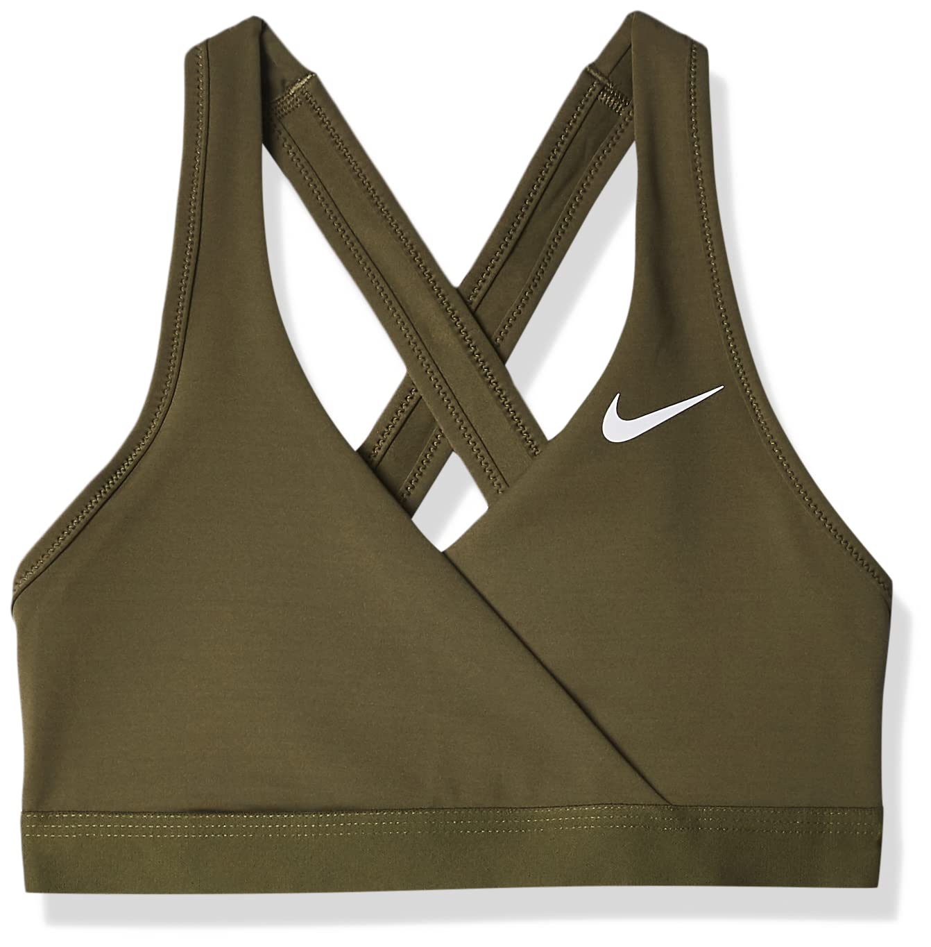 Nike Reggiseno sportivo da donna Dri-FIT Swoosh per maternità e allattamento, a sostegno medio, imbottito