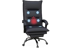 Vinsetto High-Back Massage Office Chair: Comfort Meets Performance