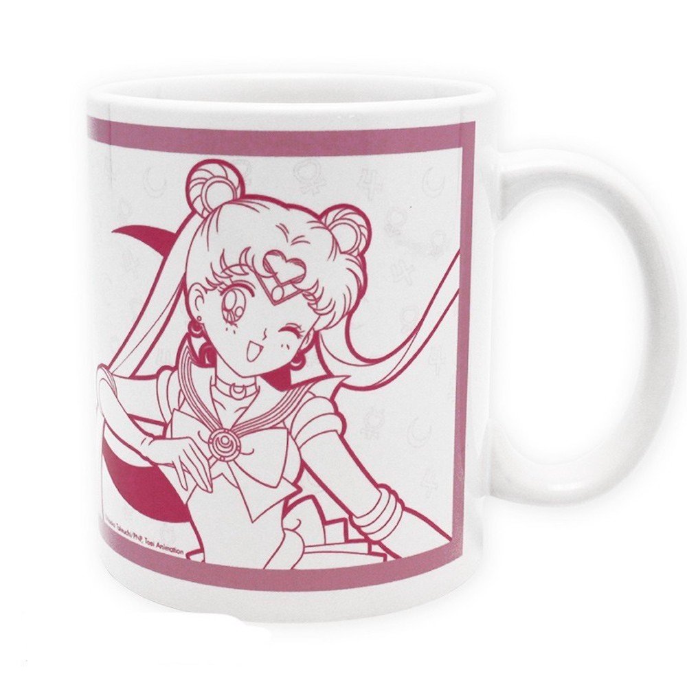 Abystyle Multicolor Sailor Moon & Luna Mug