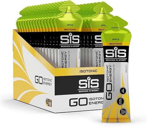 Science in Sport GO Isotonic Energy Gel - Apple Flavor - 30 Count