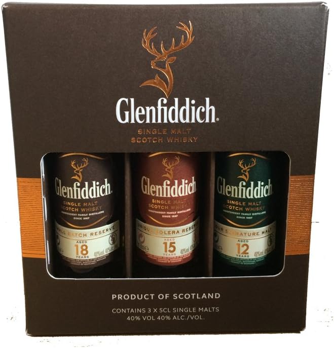 Glenfiddich Gift Pack 3 x 5CL