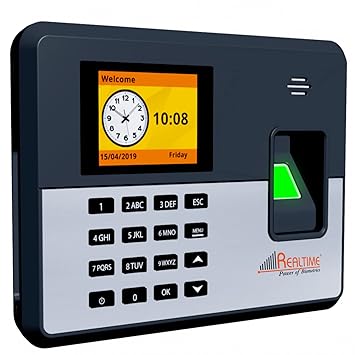 REALTIME Power of Biometrics Model Name/Number: C101 Excel Output Attendance System