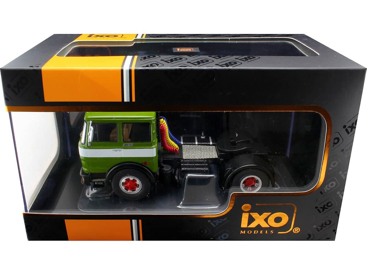 ixo models Model samochodu 1:43: FIAT 690 T1 ciągnik 1980, zielony, biały, dla dorosłych i entuzjastów modelarstwa