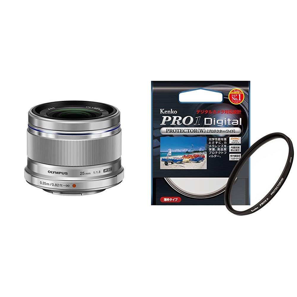 Amazon | 【セット買い】OLYMPUS 単焦点レンズ M.ZUIKO DIGITAL 25mm 