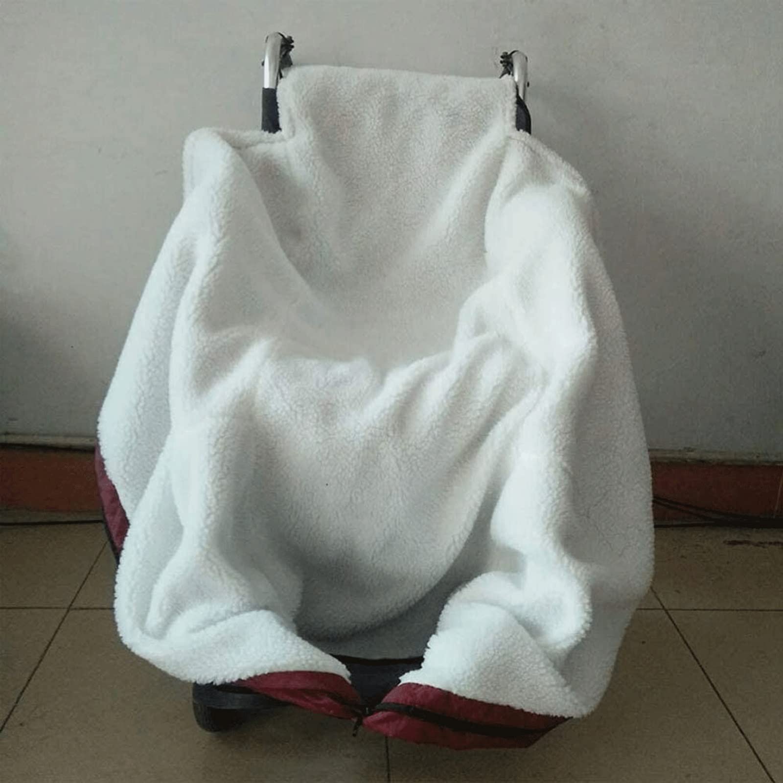 ETELIN Manta para Silla De Ruedas Impermeable con Forro Polar, Forro Polar Impermeable para Invierno Manta Piernas Silla De Ruedas Manta Térmica De Felpa, Accesorio para Silla De Ruedas