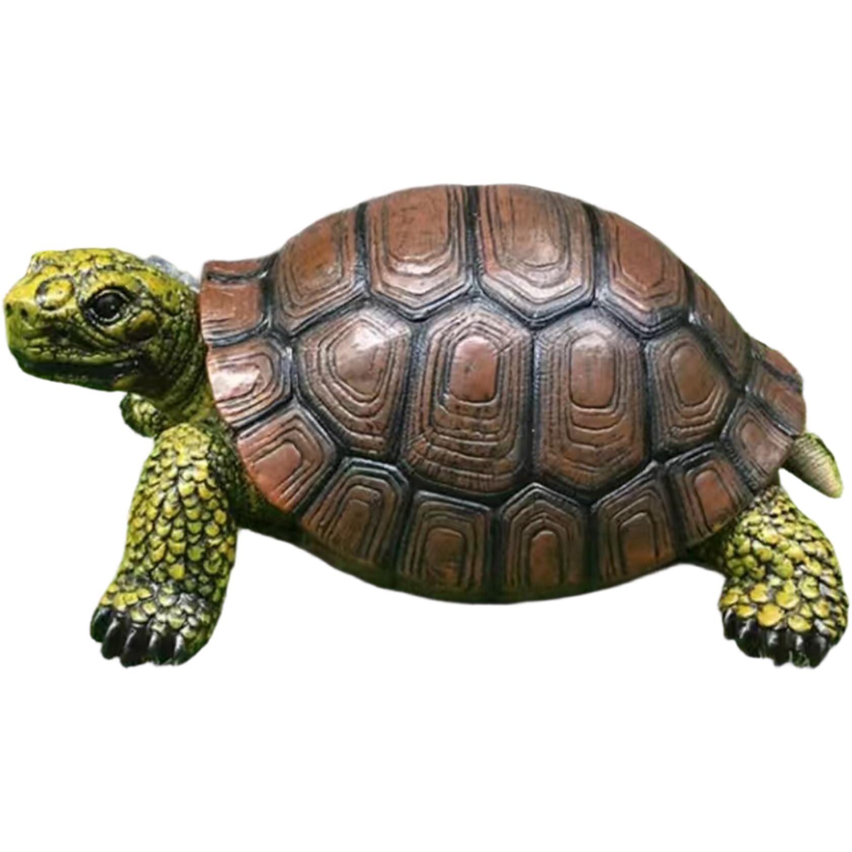 Faroby Turtle Statue, Weather-Resistant Resin Turtles, 13.4x9.3x5.8 Inch Simulation Animal Sculpture for Garden, Lawn, Patio, Yard Decor, Turtle Decor