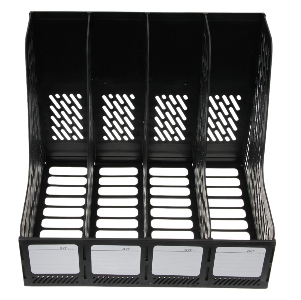 Portariviste Da Parete In Acciaio - Organizer Per Riviste, Giornali E Documenti A4, Design Moderno E Funzionale - Foto 7