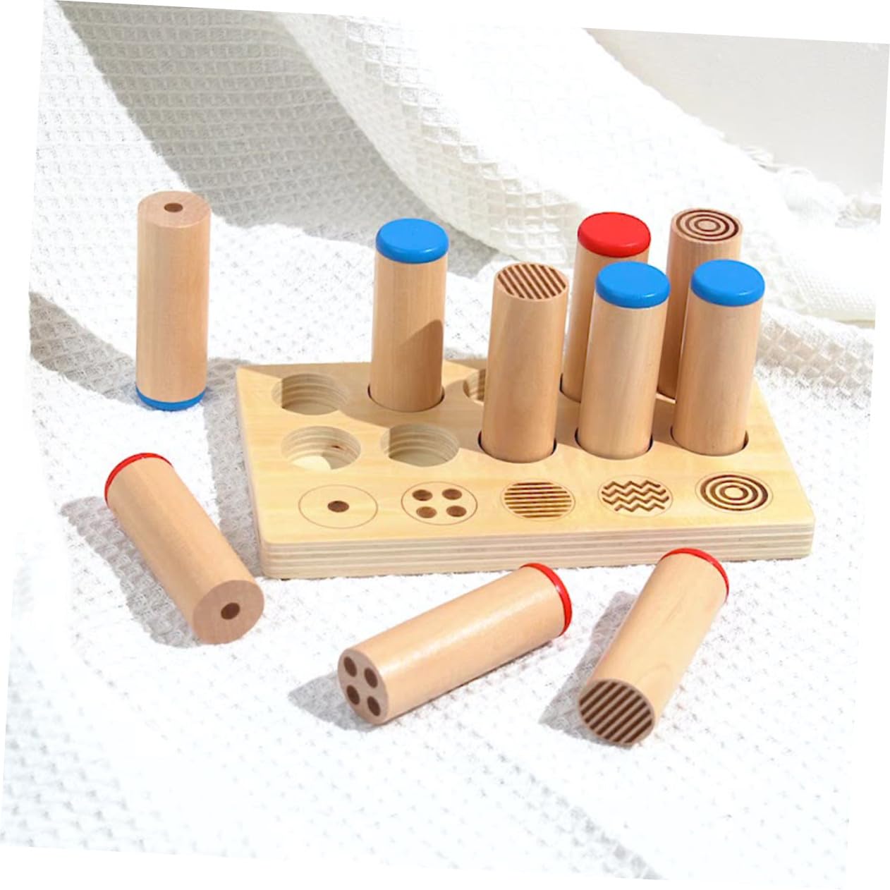 POPETPOP Juguete Interactivo Educativo de Madera para Niños, 1 Set