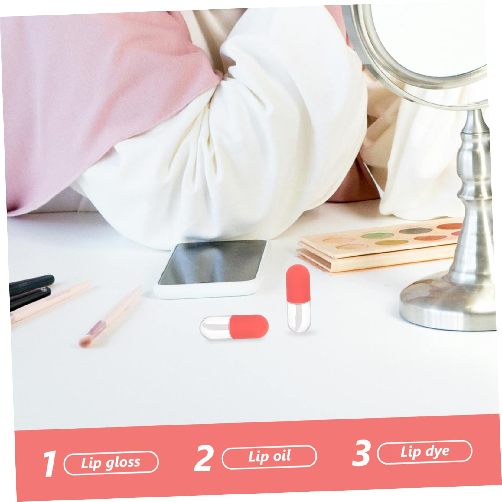 Beavorty 3 Series Tubo Vacío De Brillo De Labios Botella De Labial Tubos De Brillo De Labios Vacíos Kit Para Hacer Brillo De Labios Bálsamo Labial Botellas De Brillo De Labios 10 Piezas X 3