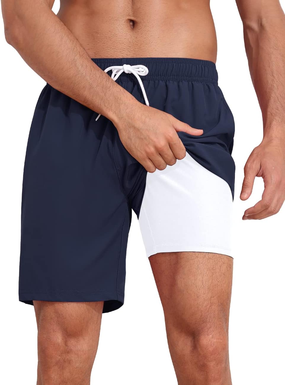 Plus Size Swim Trunks Haiem Purple Mens Swim Trunks With