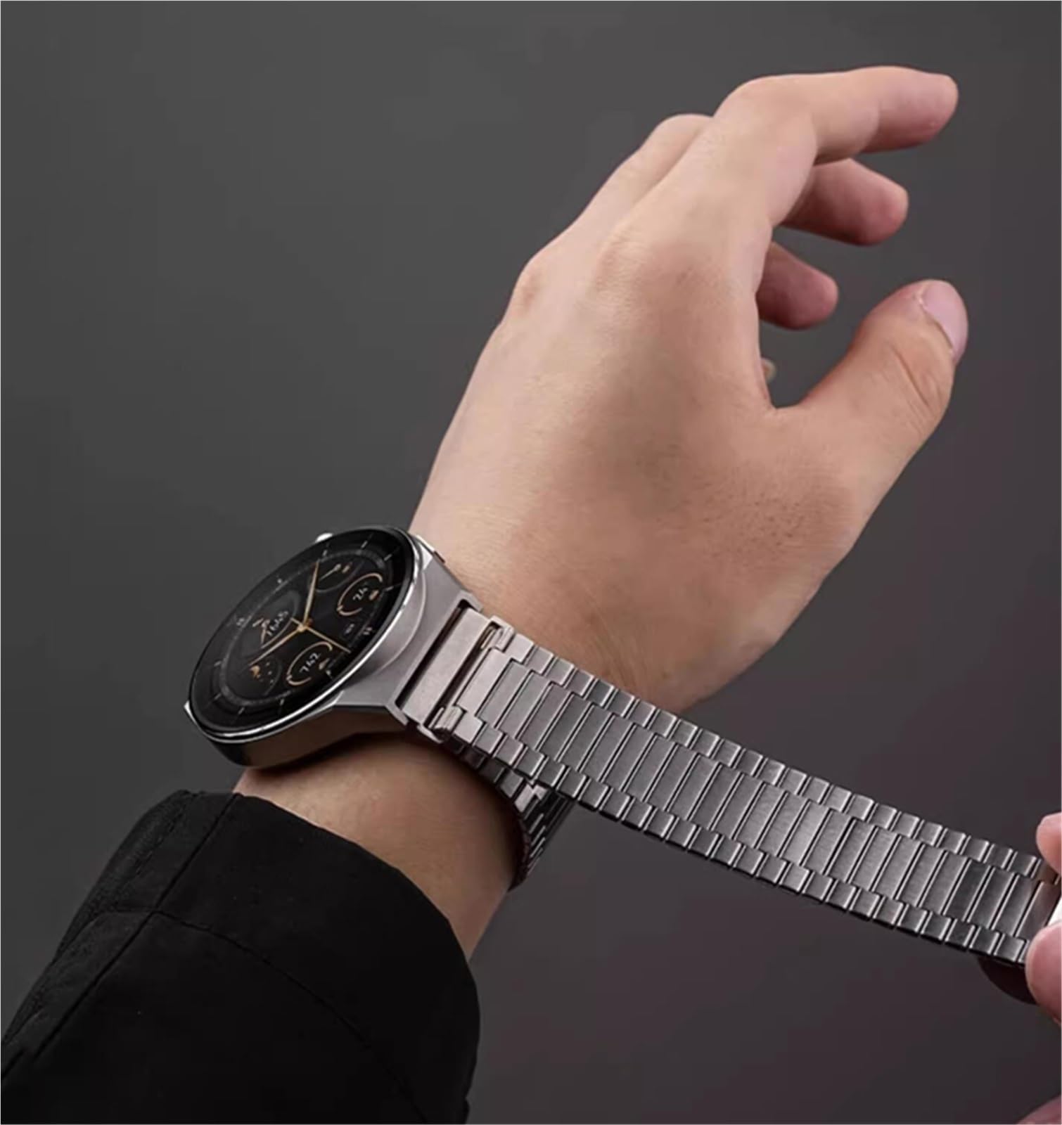 CZKE Bracelet à boucle magnétique de 22 mm pour GTR 2 3 4 2e 3Pro GTR 47 mm pour Huawei Watch 5 4 GT3 GT2E Mi Watch Color/S1 pour Samsung Galaxy 3 4 5 6 7 45 mm