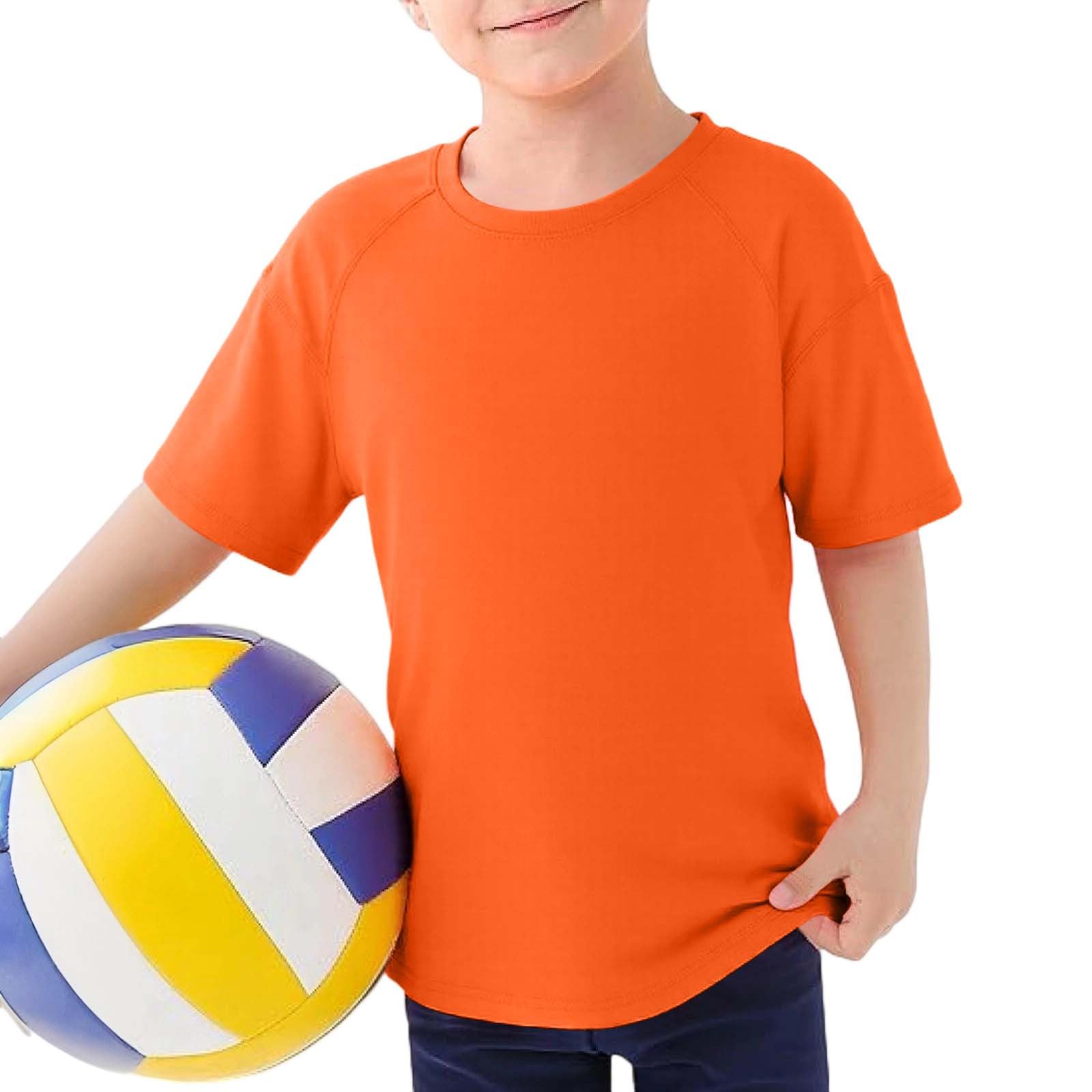 Top niño algodón camiseta niño verano transpirable suave cómodo diario deporte escuela ropa moda clásica A47
