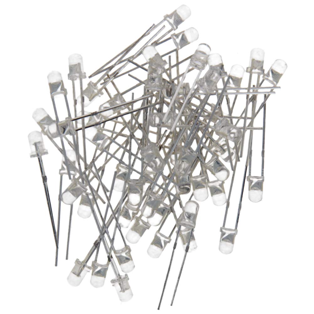 100 Pezzi LED Viola 3 Mm Per Natale, Fai Da Te E Riparazioni - Othmro - 2