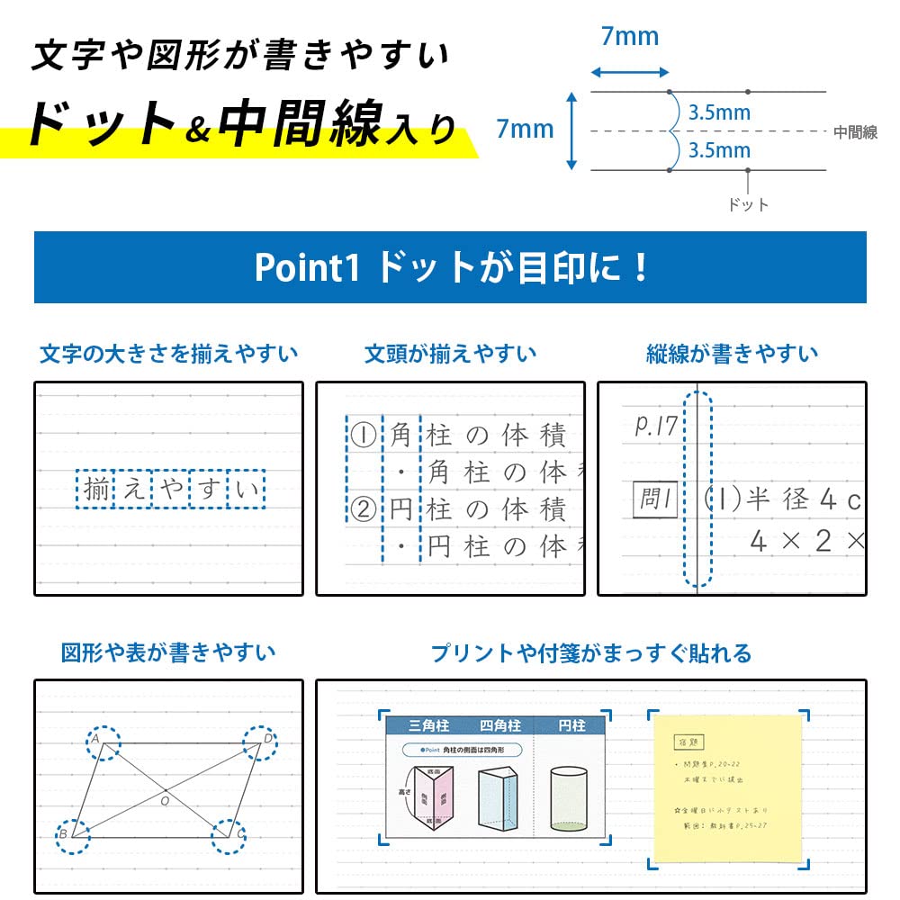 Amazon | ノート点を上げたい！A4ノート a4 黒 学習ノート ノート点に