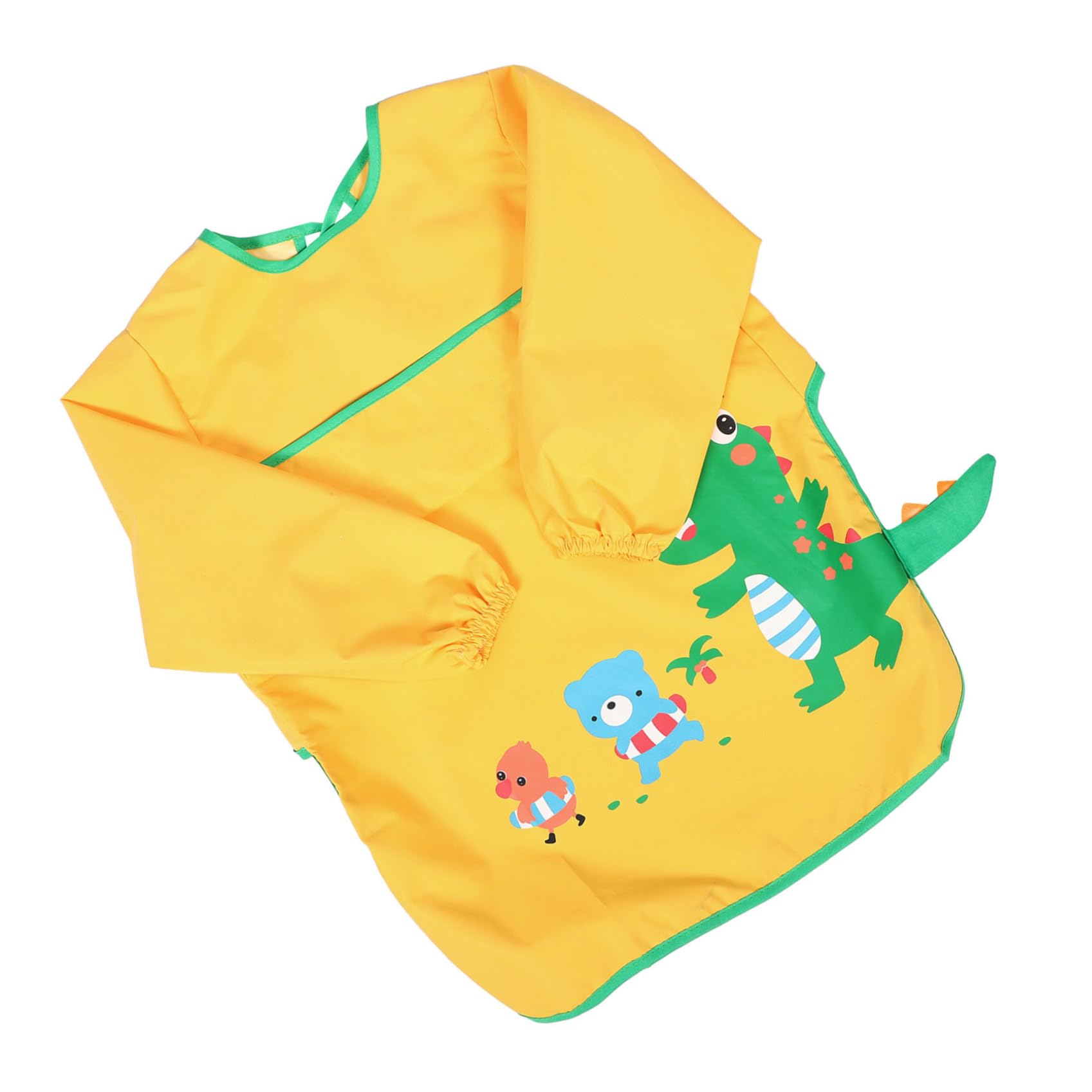 UPKOCH 3pezzi Grembiule Da Pittura Per Ragazzo Ragazza Con Maniche Lunghe Design Carino Con Dinosauri Adatto Per Attività Di Cucina e Creatività Taglia s