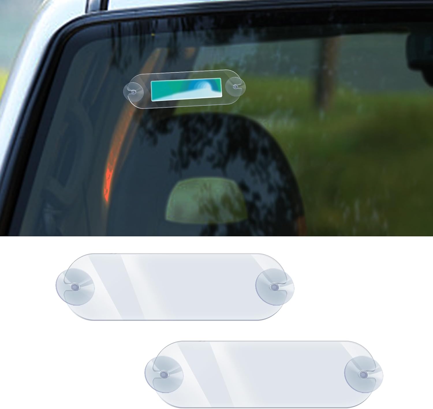 WINUERK 2PCS EZ Pass Holder, Transponder Holder, EZ Pass