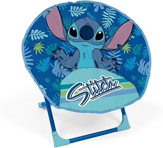 ARDITEX WD16137 Silla con Forma de Luna de 50x50x50cm de Disney-Lilo & Stitch