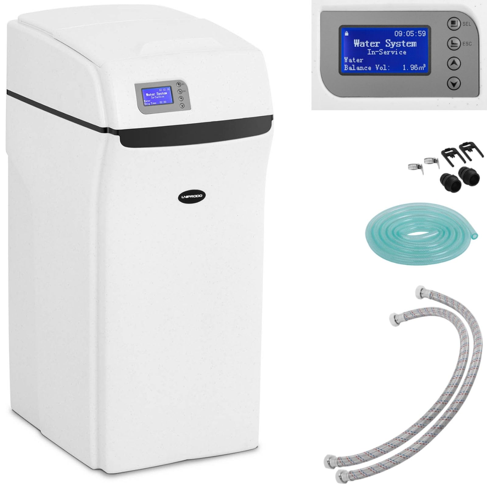 Uniprodo UNI_WATERSOFTENER_3500 Wasserenthärtungsanlage