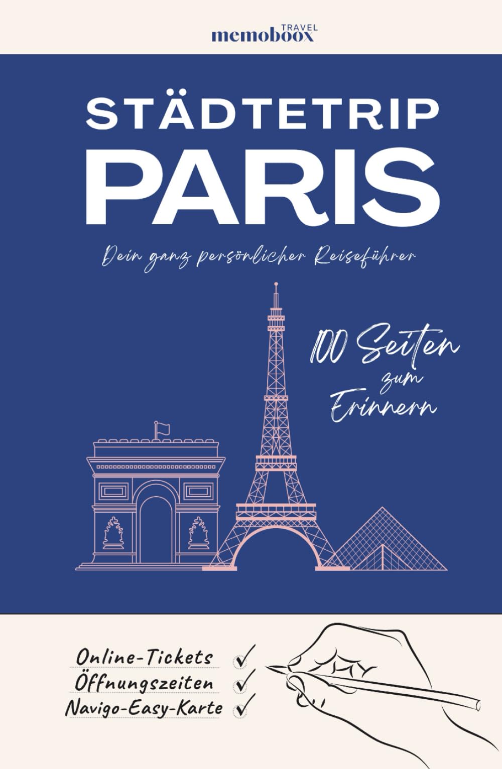 Städtetrip Paris – Dein ganz persönlicher Reiseführer: Praktische Checklisten, Tipps und viel Platz für deine eigenen Entdeckungen. Shopping, Gastro & Sightseeing. Mit Reisetagebuch.