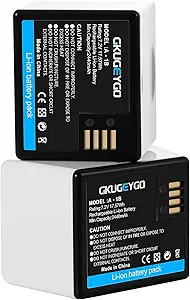 2-Pack A-1 A-1B A-1C Battery for Arlo Pro, Pro 2, Replacement Rechargeable Battery for Arlo Camera VMA4400 VMC4030 VM4230 VMS3230 VM4030 VM4030P