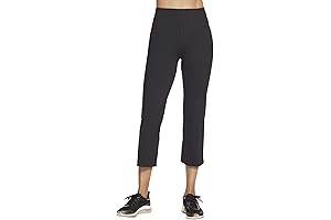Skechers GO WALK Plus Size High Waisted Crop Pant